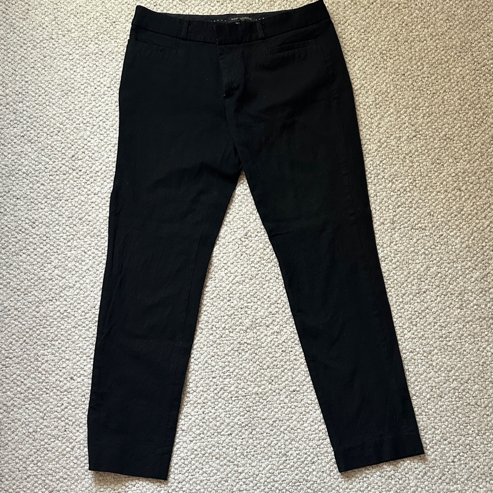 Banana Republic Women's Sloan Black Trousers